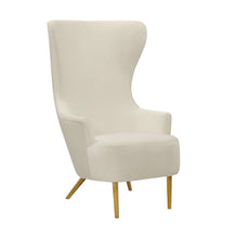 Load image into Gallery viewer, Julia Cream Wingback Chair
