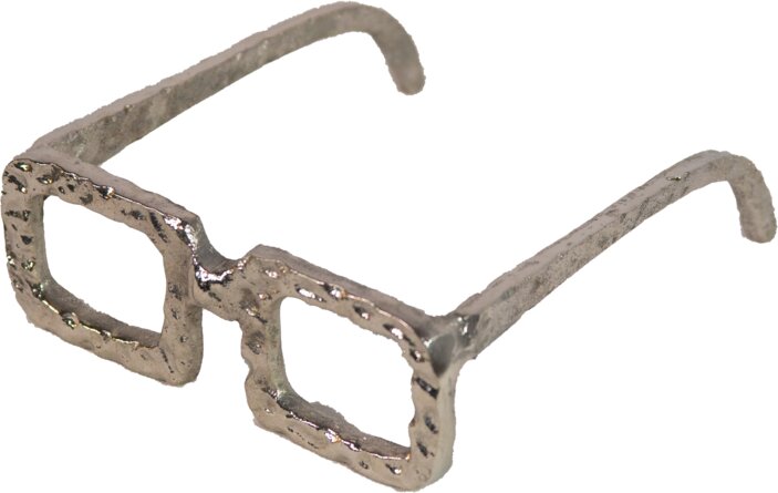 Anyaline Metal Decorative Glasses Silver