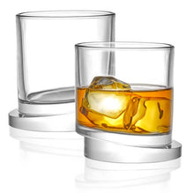 Load image into Gallery viewer, Aqua Vitae Round Whiskey Glasses
