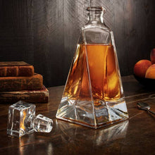 Load image into Gallery viewer, Atlas Crystal Whiskey Decanter
