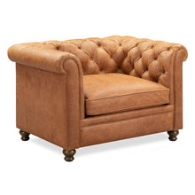 Load image into Gallery viewer, Chesterfield Leather Armchair

