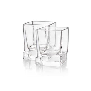 Carre Whiskey Old Fashioned Glasses