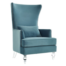 Load image into Gallery viewer, Bristol Sea Blue Tall Chair
