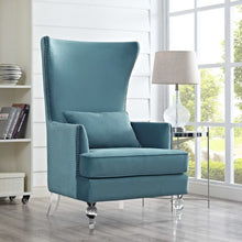 Load image into Gallery viewer, Bristol Sea Blue Tall Chair
