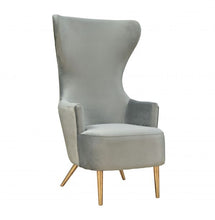 Load image into Gallery viewer, Julia Grey Wingback Chair
