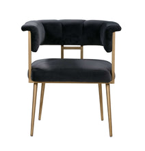 Load image into Gallery viewer, Astrid Grey Velvet Chair
