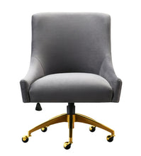 Load image into Gallery viewer, Beatrix Grey Office Swivel Chair
