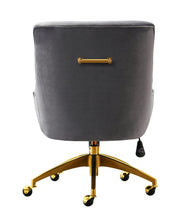 Load image into Gallery viewer, Beatrix Grey Office Swivel Chair

