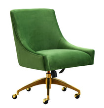 Load image into Gallery viewer, Beatrix Green Office Swivel Chair
