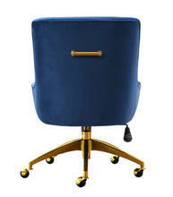 Load image into Gallery viewer, Beatrix Navy Office Swivel Chair
